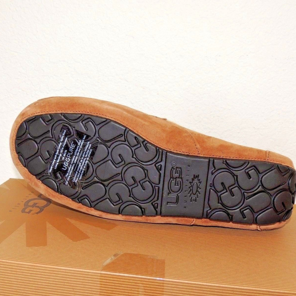 UGG Australia Ascot Slippers Loafers - Chestnut - Picture 5 of 5